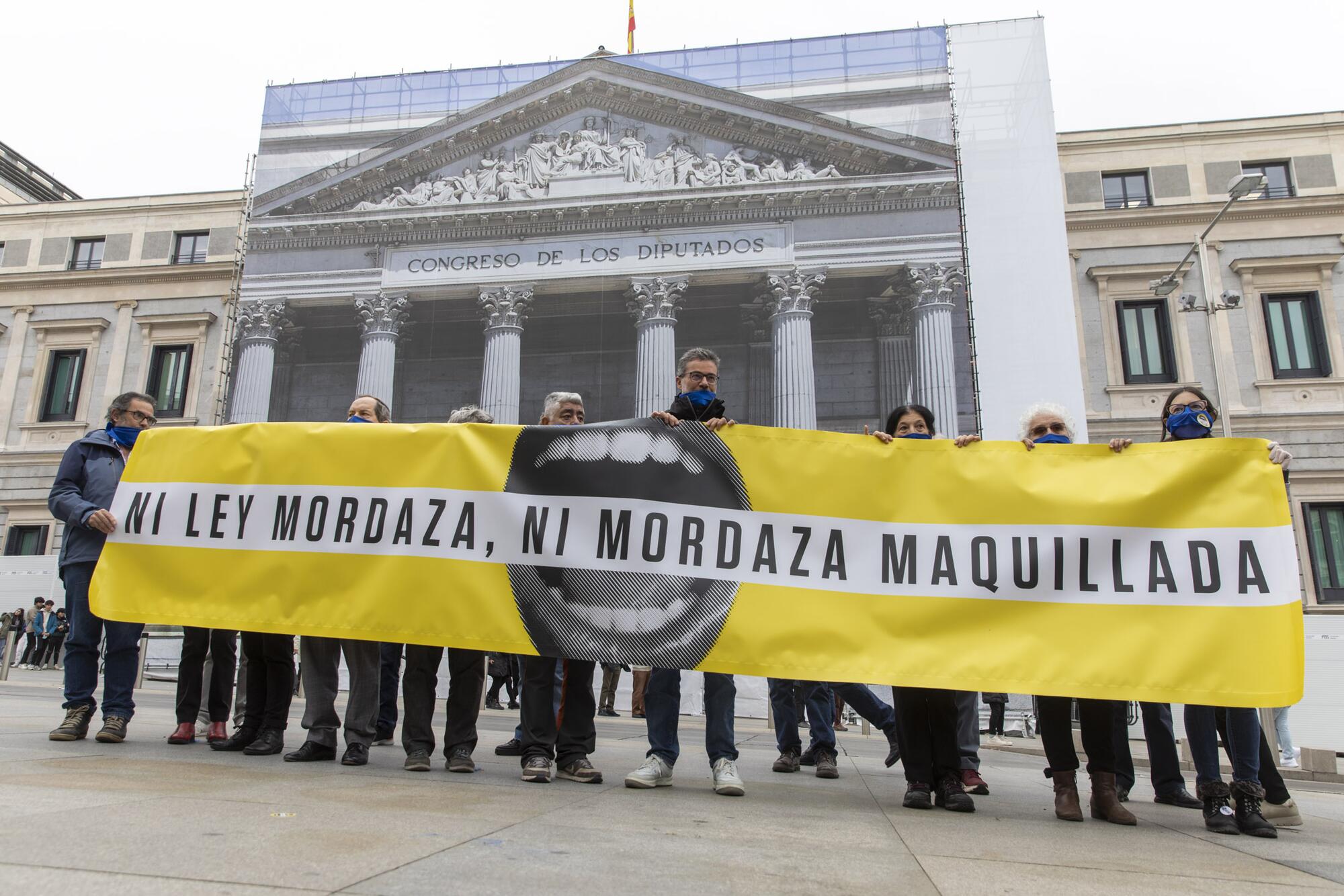 Ley Mordaza 12 horas amordazados Congreso - 1